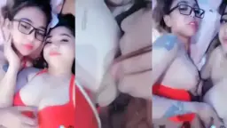 Adila Dan Vania Beradu Lidah Dengan Penuh Nafsu