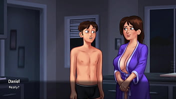 Kisah Musim Panas – Ibu Tiriku Yang Menggoda Mengajakku Bercinta Dan Bermasturbasi Bersama – Bagian 3