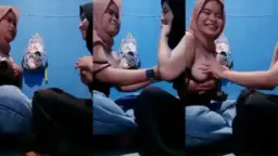 Goyang Payudara Teman, Remas Dan Rangsang Hingga Menggigil