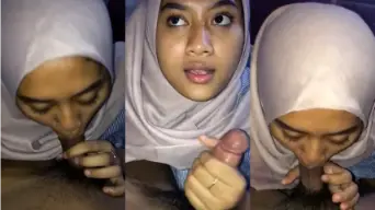 Jilbab Menggoda, Mulutku Mengisap Kontolmu Sampai Ke Pangkal