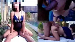 Malam Panas Di Villa: Ranjang Alam Terbuka Jadi Saksi Gairah Kami