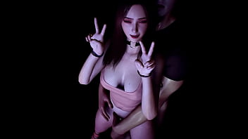 Kemenangan Perempuan Asia Seksi Berdiri Sambil Ditiduri