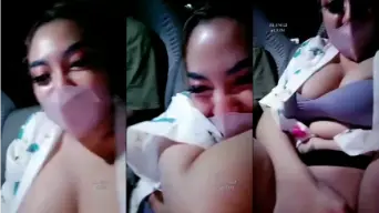 Goyangan Hot Miss Mega Bikin Supir Taxi Gak Kuasa Nahan Hasrat Di Live