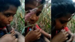 Gadis Desa Panas Mengisap Kontol Di Tengah Sawah