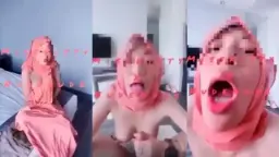 Jilbab Merah Muda Menggoda Digoyang Guru Di Ranjang