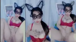 Memek Toge Joget Sambil Mainin Klitoris