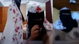 Genjot Memek Cewek Bercadar Sampai Muncrat
