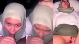 Goyangan Mesra Pacarku Berjilbab Di Kamar Hotel