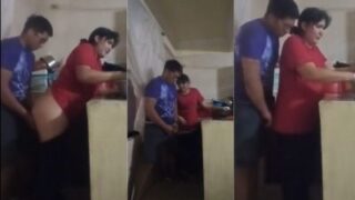Mesum Banget, Si Bego Nikmatin Ngentot Berdiri Sama Ibu Tiri Di Dapur