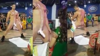 Pesta Bujangan Liar, Pengantin India Panas Menggoda Di Ranjang