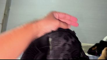 Kakak, Dasar Mesum! Daripada Masturbasi Pake Celana Dalemku, Mending Kakak Masukin Kontol Gede Itu Di Antara Belahan Dadaku Yang Montok, Biar Aku Puasin Hasi Kakak Sampai Tumpah Semua!