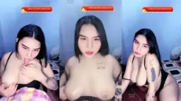 Angel99 Ngejilat Puting Sampe Basah Kuyup, Nikmatin Tiap Tetesnya
