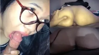 Pov: Ngewe Doi Berkacamata, Montoknya Bikin Makin Napsu.