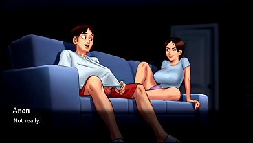 Ibu Tiri Melirik Ke Belakang Sekali Lagi, Tubuhnya Bergoyang Nakal (18+)