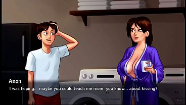 Ibu Tiri Gak Ketinggalan Lihat Ekspresi Wajah Aku (18+) | Adegan Terbaru Yang Bikin Mupeng | Summertime Saga