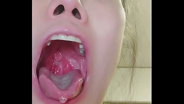 Latihan Lidah Ngeces, Muntah-muntah, Air Liur, Tenggorokan Sampai Uvula—bikin Mampus Nikmatnya