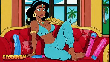 Putri Jasmine Punya Kontol Besar Tumbuh Di Antara Pahanya. Dongeng Arab Kartun Dewasa Yang Bikin Ngehe.